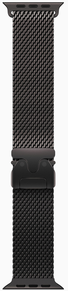 Apple Watch Ultra 2 (2024) Black Titanium +ремешок Titanium Milanese Loop black (M)