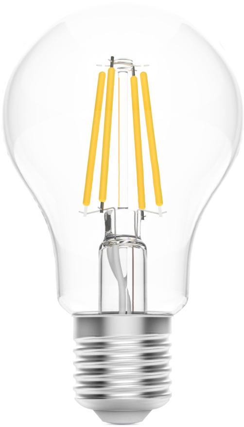 Gauss 6,5 Вт A60 E27 прозрачная