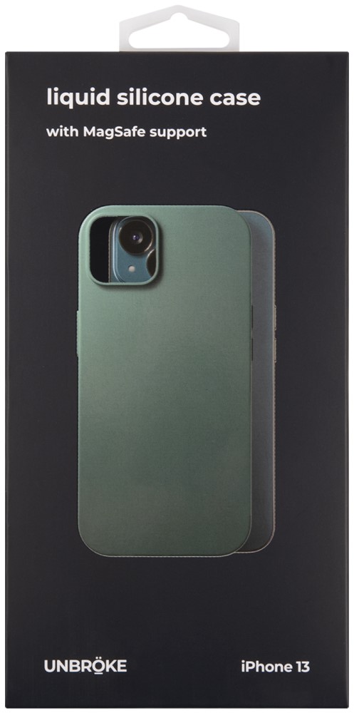UNBROKE iPhone 13 Liquid Silicone MagSafe зеленый