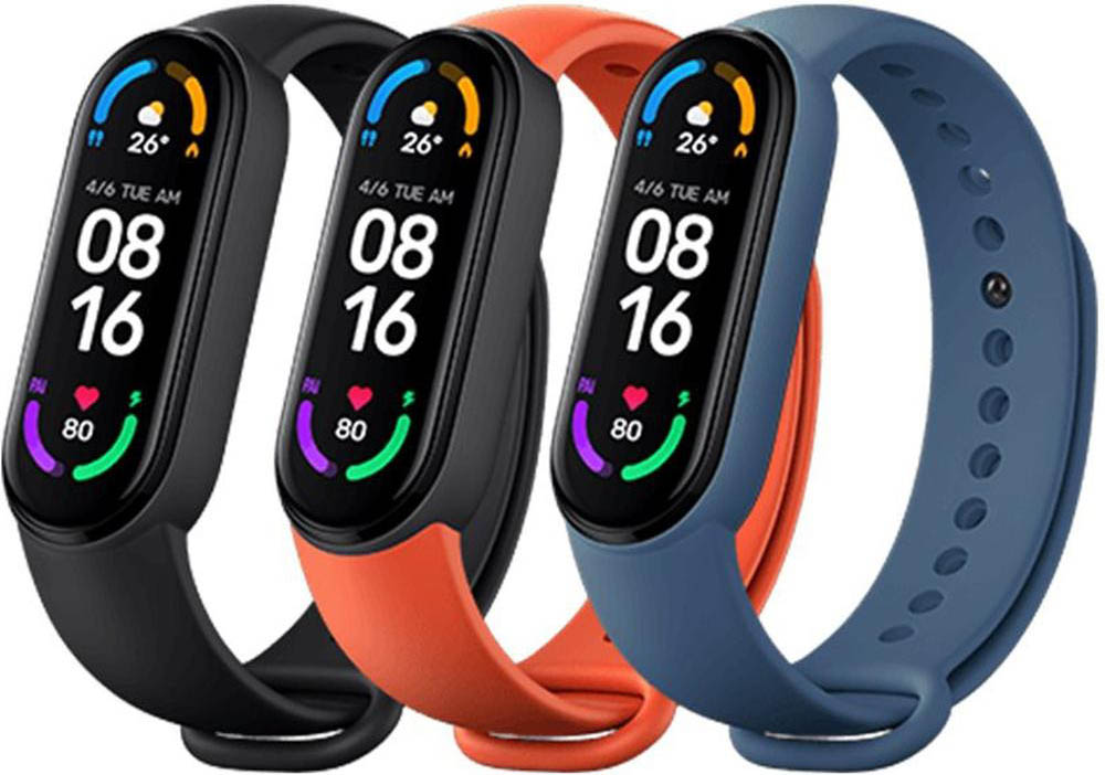 Xiaomi Mi Band 6 BHR4639GL Black/Orange/Blue