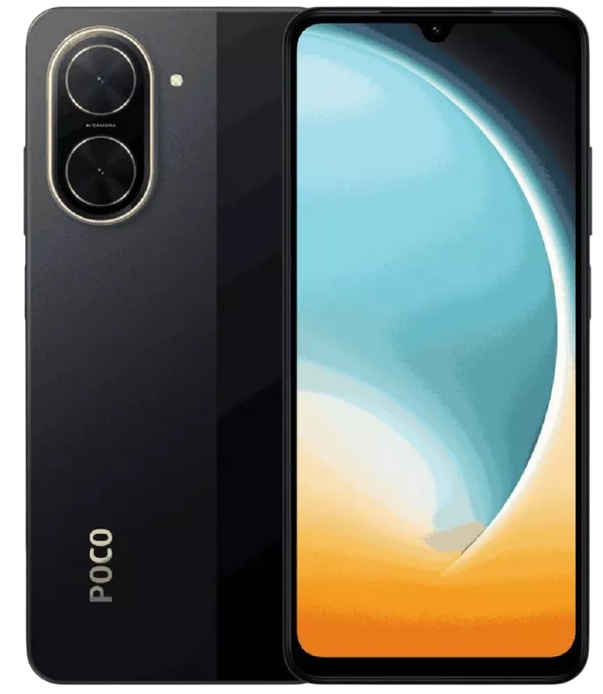 Смартфон POCO C71 4/128 Гб Черный: купить по цене 11 490 рублей в