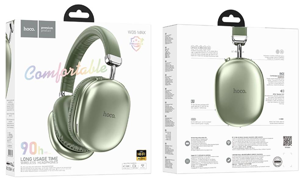 HOCO W35 Max Зеленые