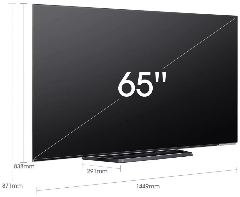 Hisense 65" 65A85H Серый