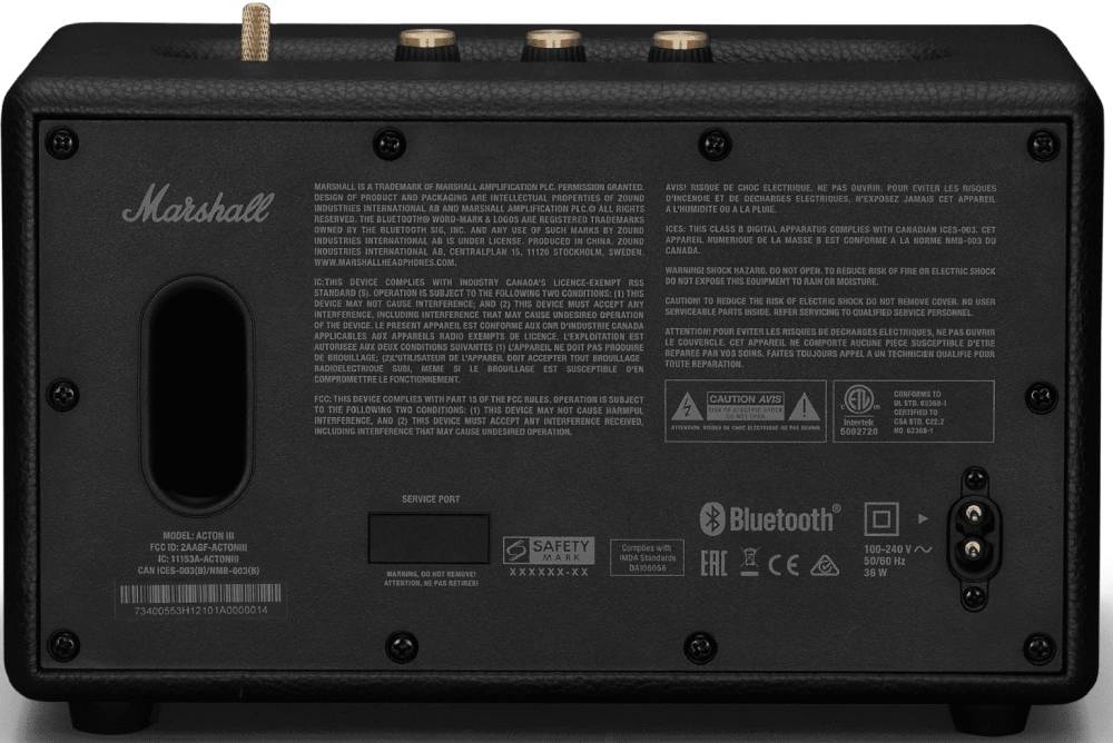 Marshall Acton III Черная