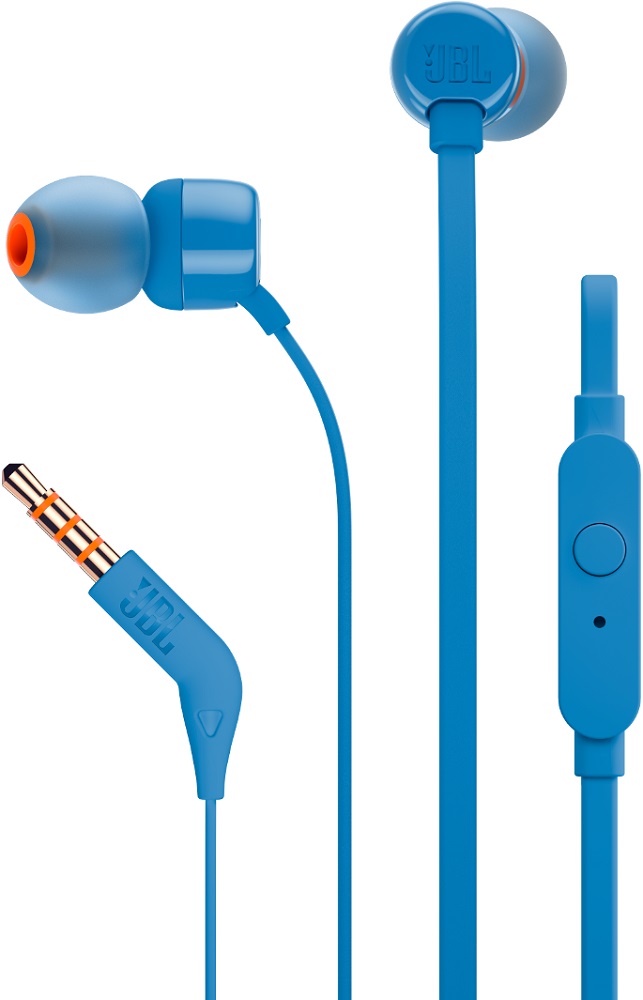 Изображение товара JBL T110 Blue Изображение товара JBL T110 Blue