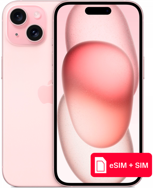 SIMフリー apple 128GB iPhone15