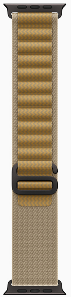 Apple Watch Ultra 2 (2024) Black Titanium +ремешок Alpine Loop tan