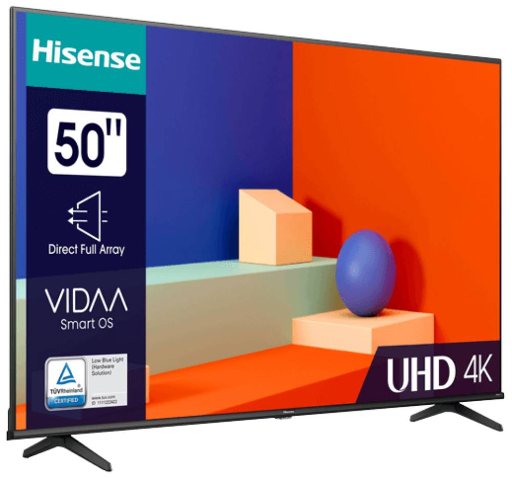 Hisense 50" 50A6K Черный