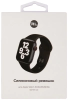 Изображение товара Силиконовый ремешок для Apple Watch 42/44мм RedLine Black Изображение товара Силиконовый ремешок для Apple Watch 42/44мм RedLine Black
