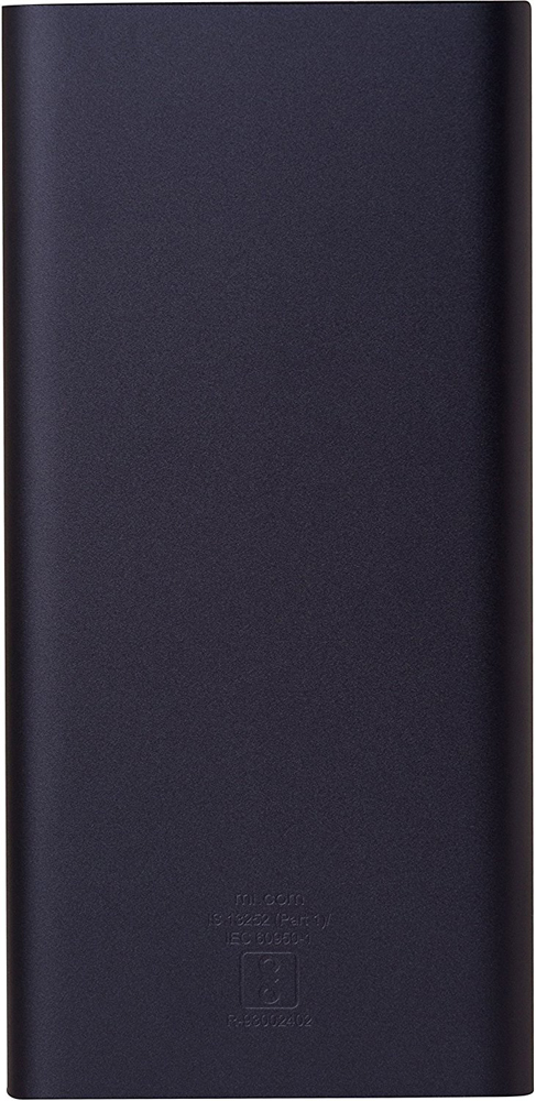Xiaomi Mi Power 2i New 2USB 10000 mAh Quick Charge 2.0 PLM09ZM Black