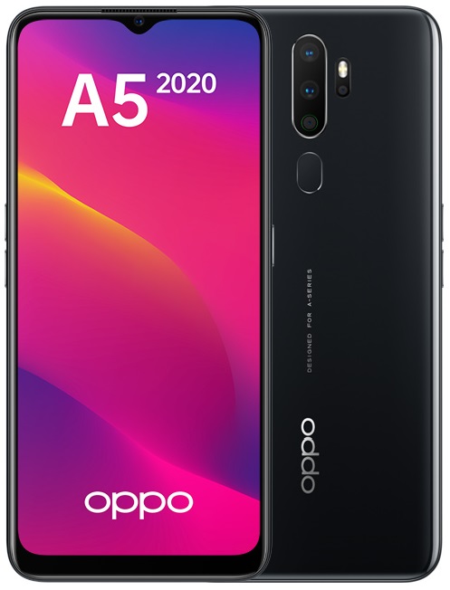 Характеристики Смартфон OPPO A5 2020 3/64Gb Black: купить по цене