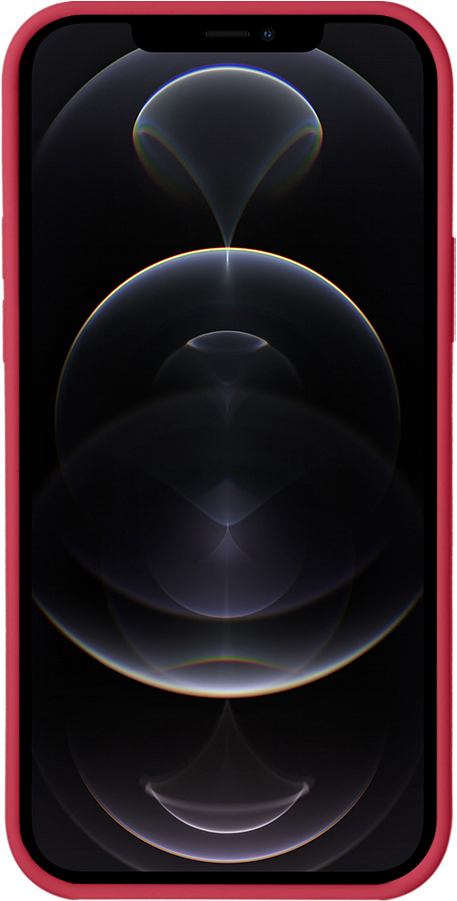 Deppa Apple iPhone 12/12 Pro Liquid Silicone Pro Red