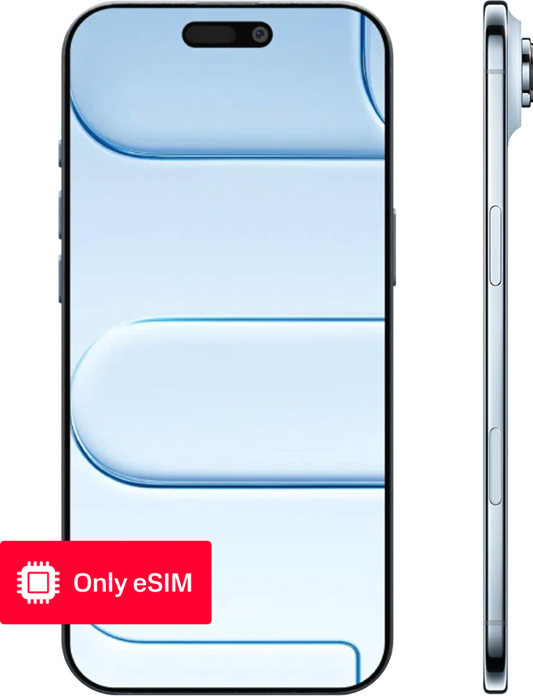 Apple iPhone Air 512 Гб eSIM + eSIM  Sky Blue