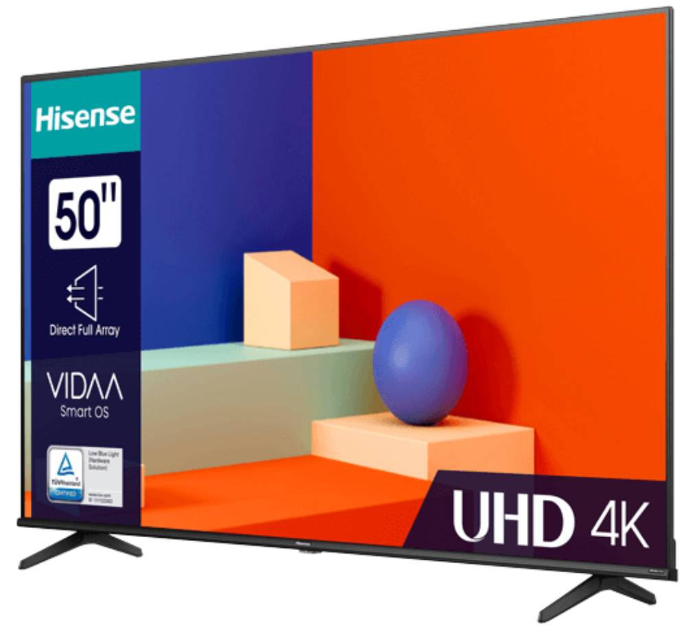 Hisense 50" 50A6K Черный