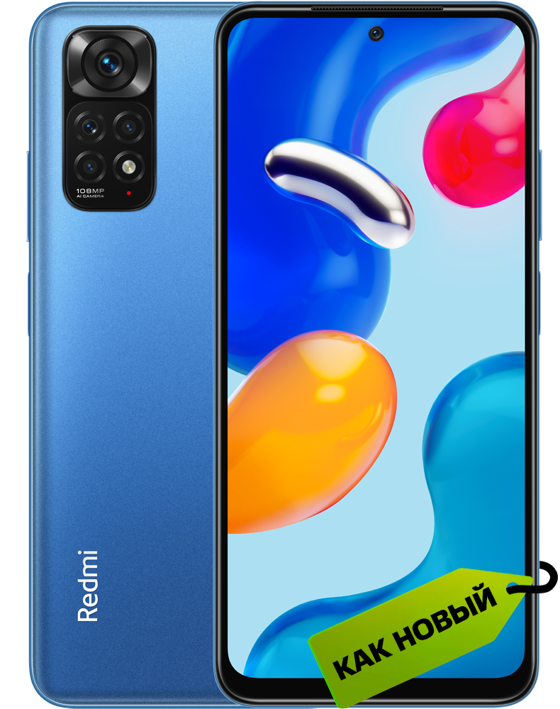 Xiaomi REDMI Note 11S 6/64 Гб Синий "Как новый"