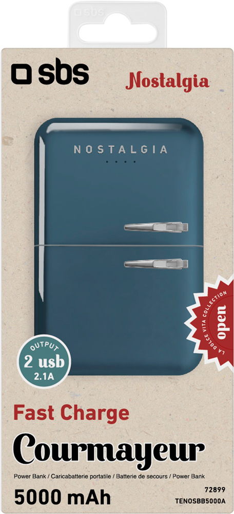 SBS Frigo 5000mAh Blue