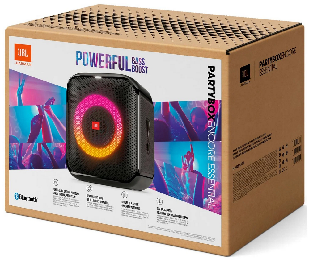 Портативная акустическая система JBL Party Box Encore Essential