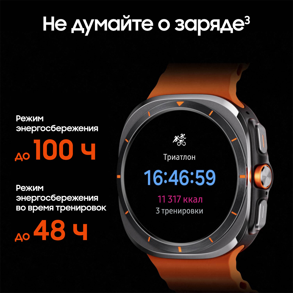 Samsung L705 Galaxy Watch Ultra 2025 LTE 47mm Титановый синий