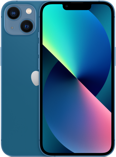 Смартфон Apple iPhone 13 4/128 Гб Синий «Как новый»: купить по