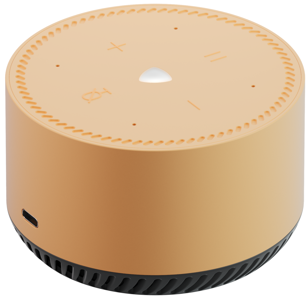 Яндекс.Станция Лайт с голосовым помощником Алиса капучино