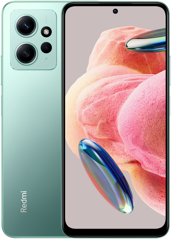 Смартфон Xiaomi Redmi Note 12 6/128Gb Зеленая мята: купить по цене