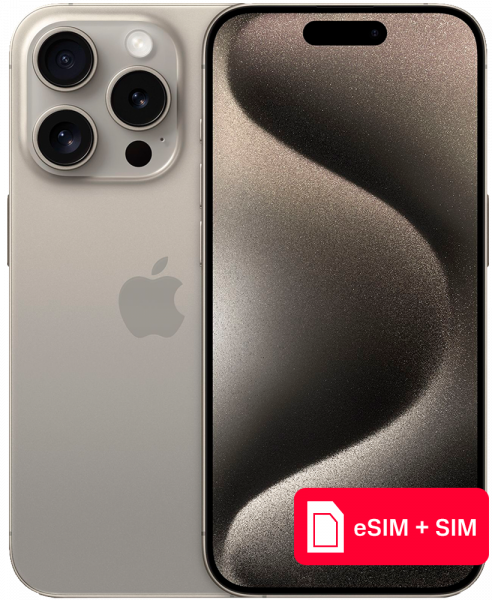 iPhone Apple Pro 256GB 15 ナチュラルチタニウム