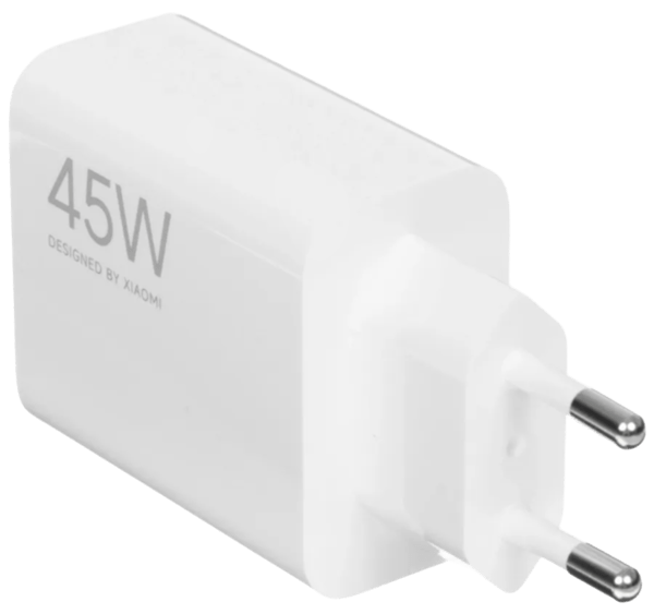 Сетевое зарядное устройство Xiaomi BHR07SLEU, USB-A, 45Вт, 4.1A, белый