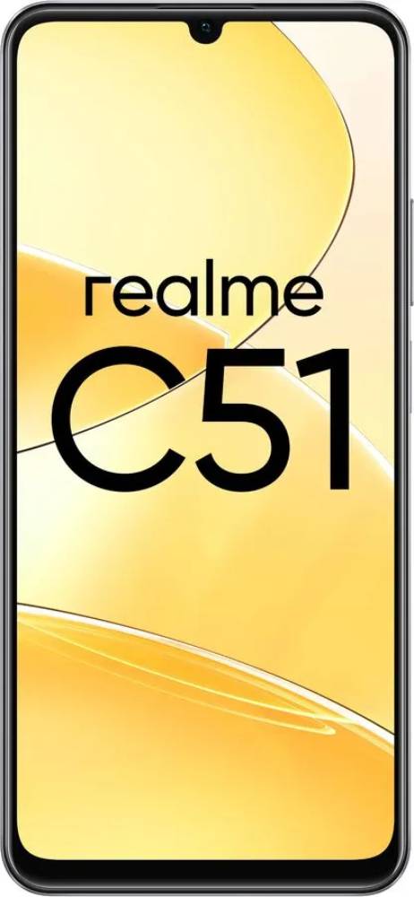realme C51 4/128GB Черный