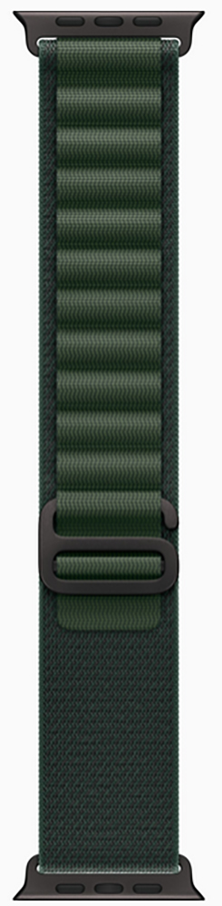 Apple Watch Ultra 2 (2024) Black Titanium +ремешок Alpine Loop dark green (M)