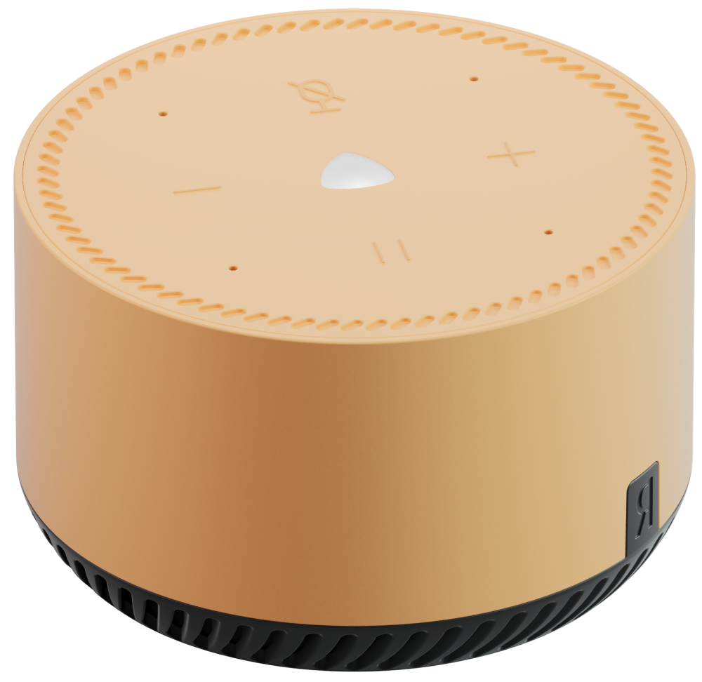 Яндекс.Станция Лайт с голосовым помощником Алиса капучино