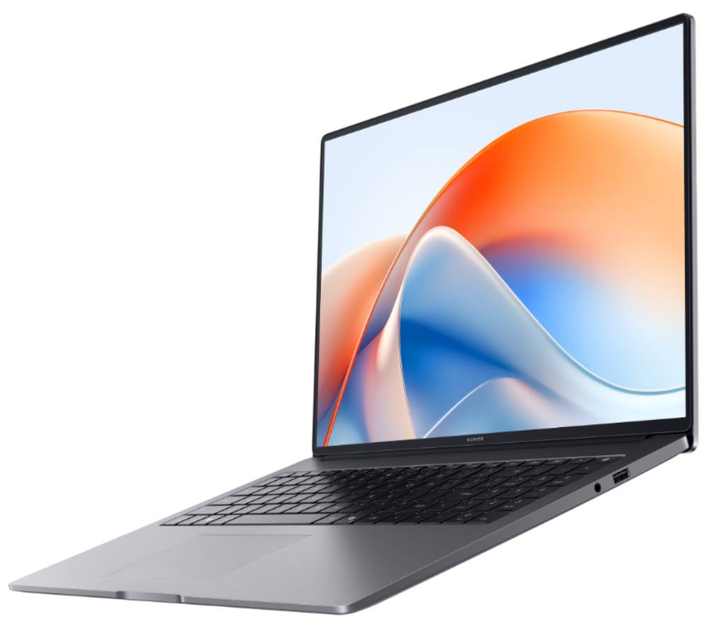 HONOR MagicBook X16 Plus 2024 AMD Ryzen 7 8845HS AMD Radeon 780M 16/512 Гб Win11 Серый (5301AJPD)
