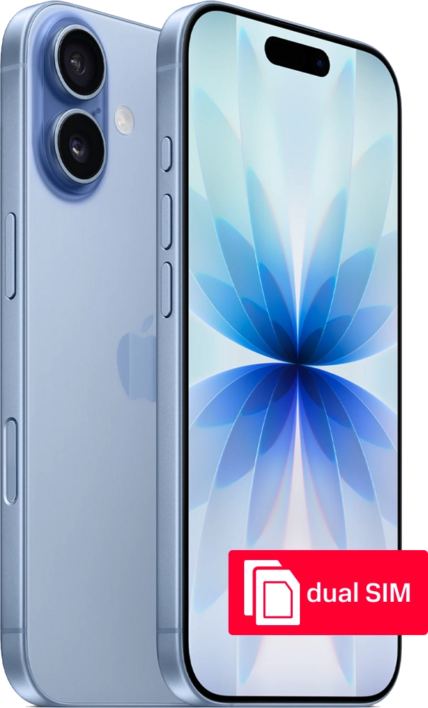 Apple iPhone 17 256 Гб SIM + SIM Mist Blue