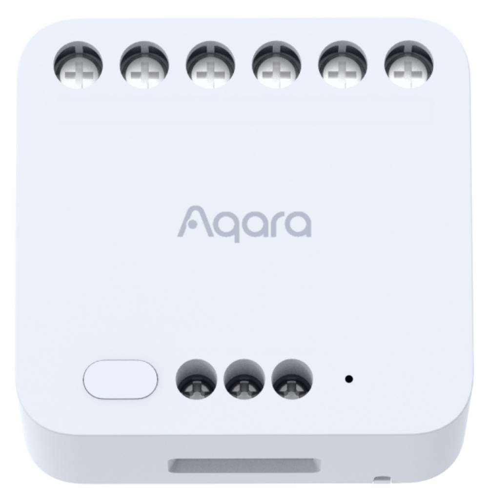 Aqara двухканальное Т2 c сухим контактом Белый (DCM-K01)
