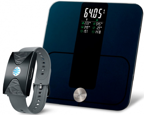 Изображение товара HEALBE Start Control 2: GoBe U + весы Scale Серый/Черный