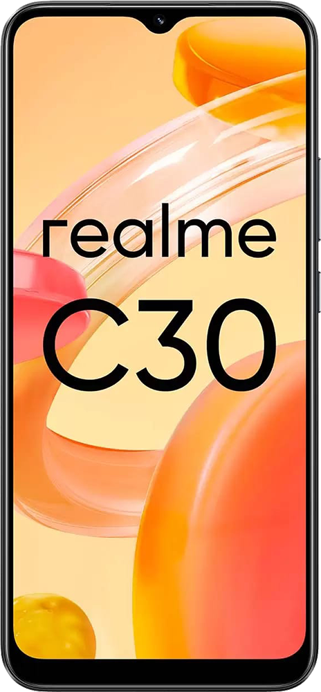 realme C30 4/64GB Черный
