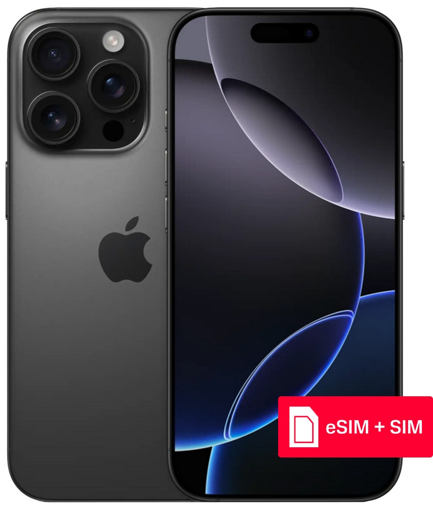 Изображение товара Apple iPhone 16 Pro Max 512 Гб черный титан - флагманский смартфон с профессиональными камерами