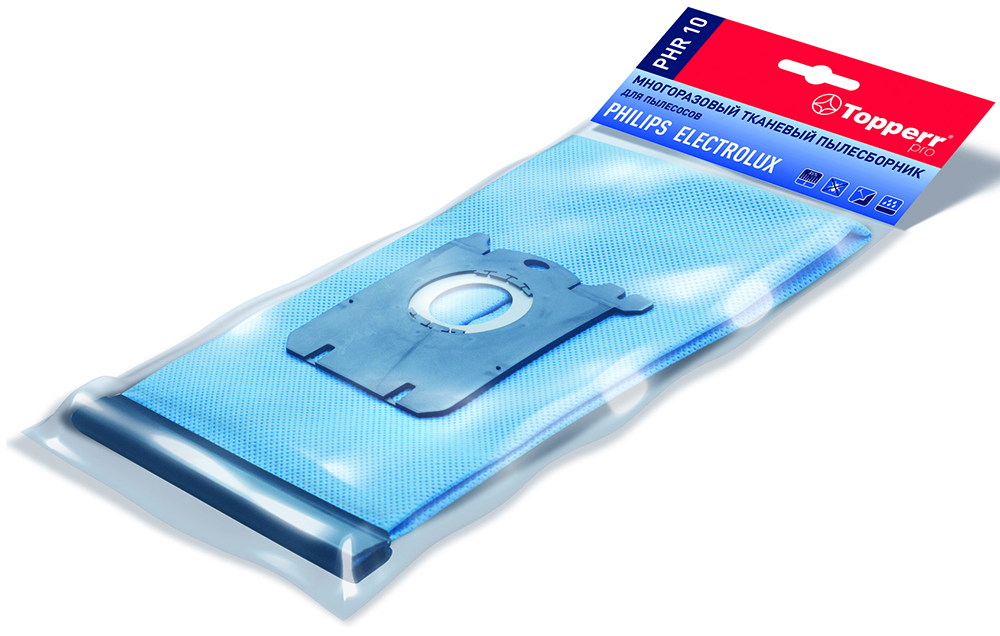 Topperr PHR10 многоразовый 1 шт Голубой