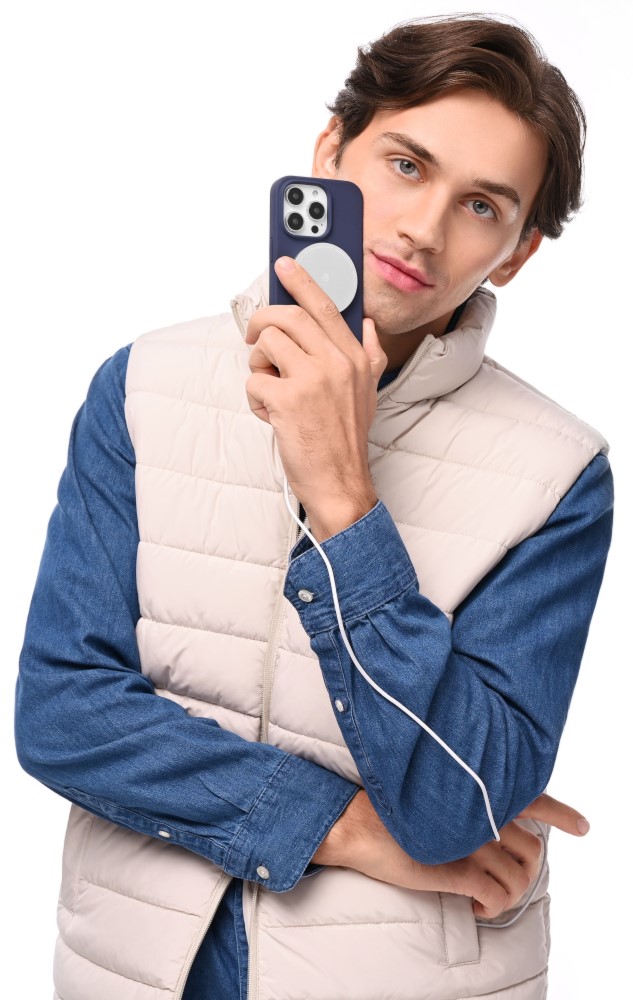 uBear Touch Mag Case для iPhone 14 Pro MagSafe Синий (CS202DB61PTH-I22M)