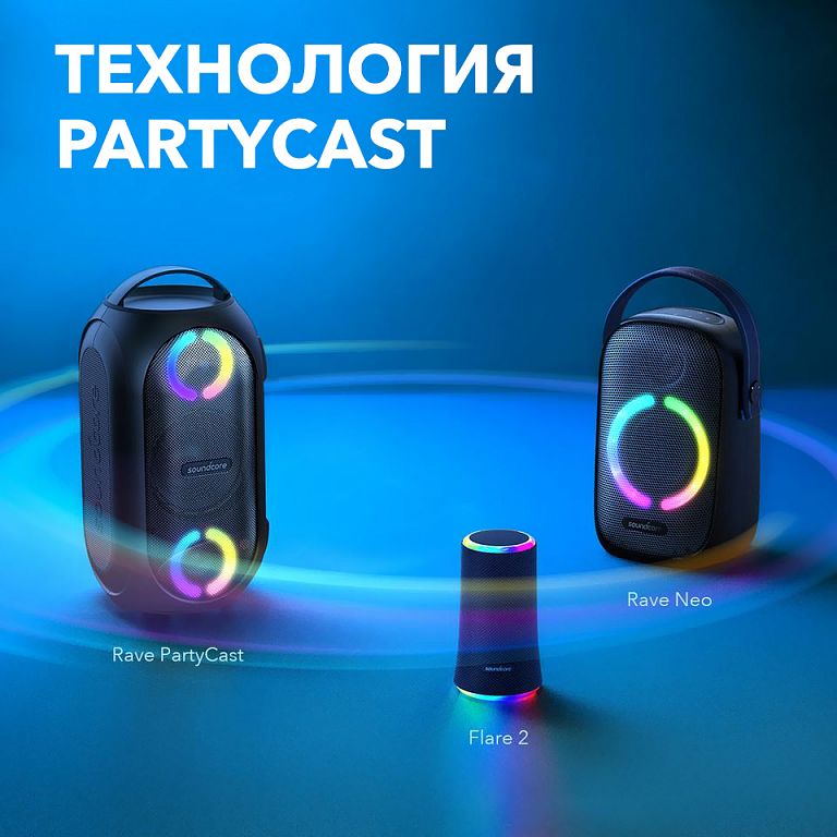 Anker Soundcore Rave+ Черная