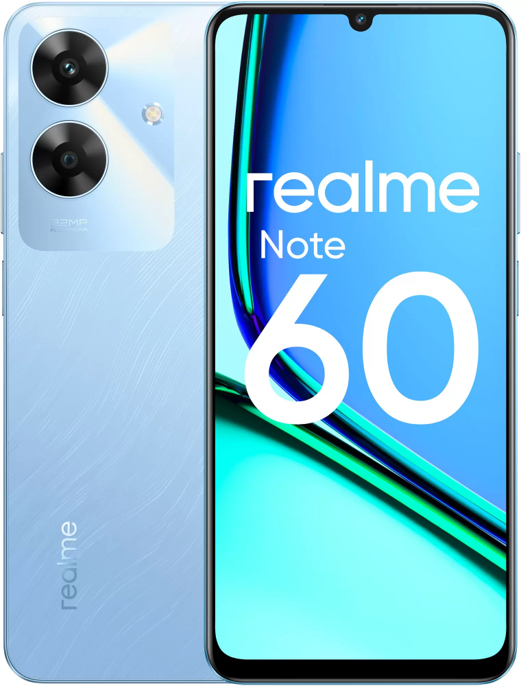 Смартфон realme Note 60 6/128 Гб Voyage Blue: купить по цене 6 990