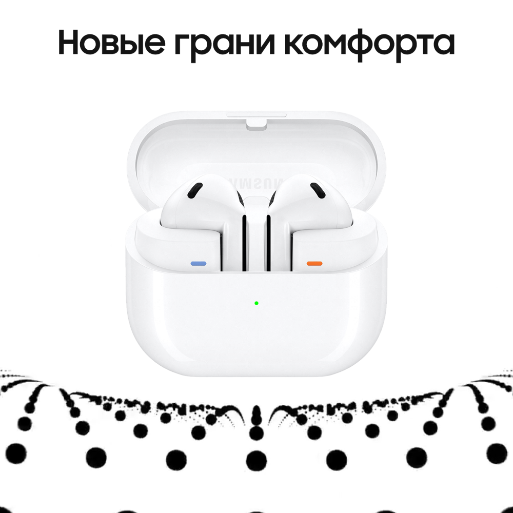 Беспроводные наушники Samsung Galaxy Buds3 Белые: купить по