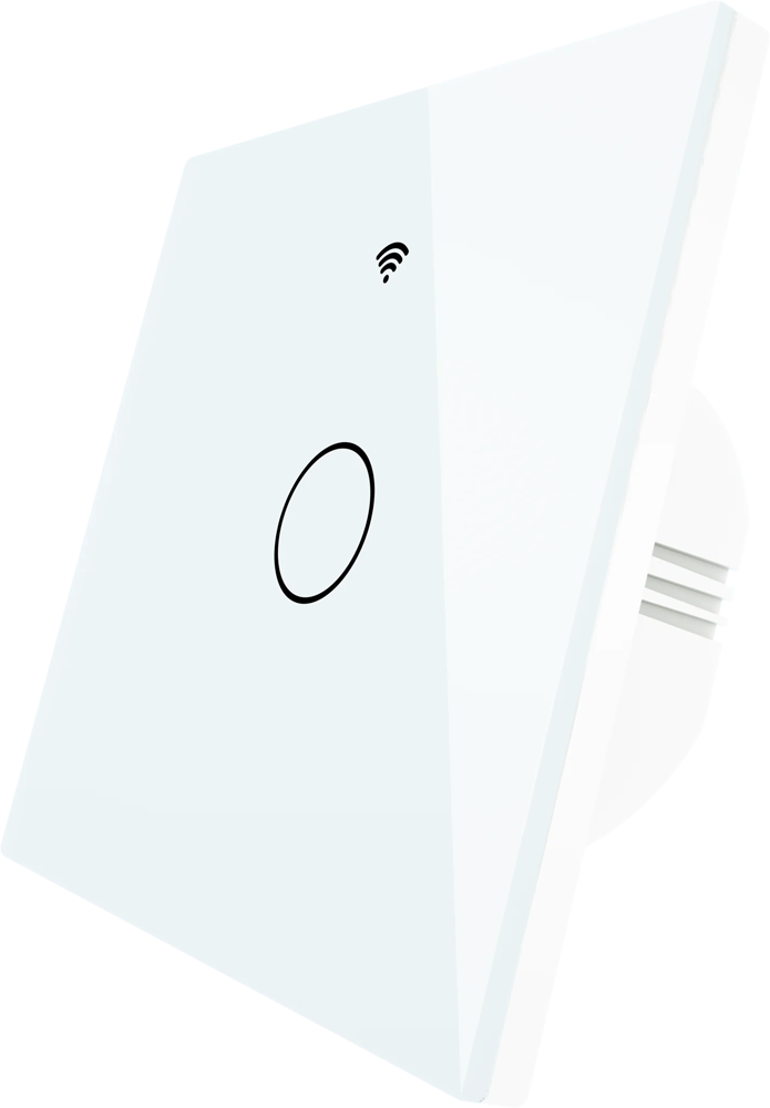 MOES Gang Smart Switch Sensor w/o grounding ZS-EU1, Zigbee, 100-240 В Белый