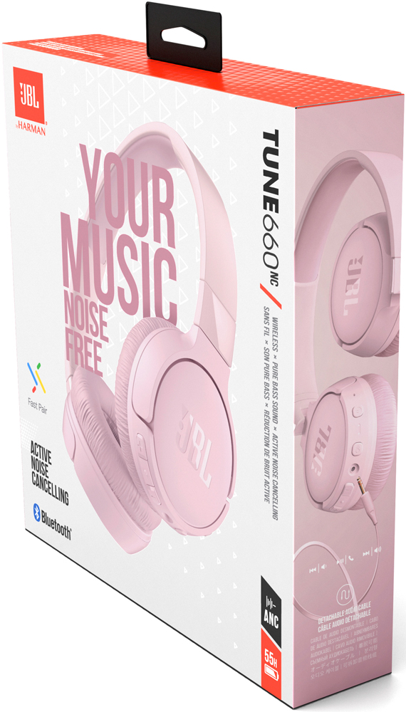 JBL TUNE 660BTNC накладные Pink