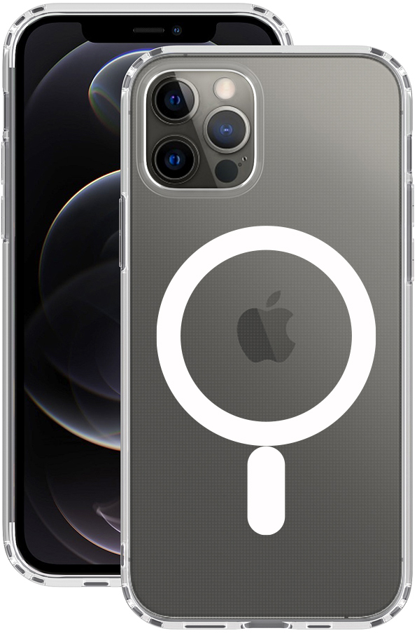 Deppa Apple iPhone 12/12 Pro Gel Pro Magsafe прозрачный