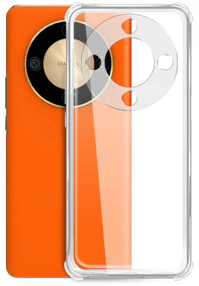 Borasco Bumper Case для HONOR X9b Прозрачный