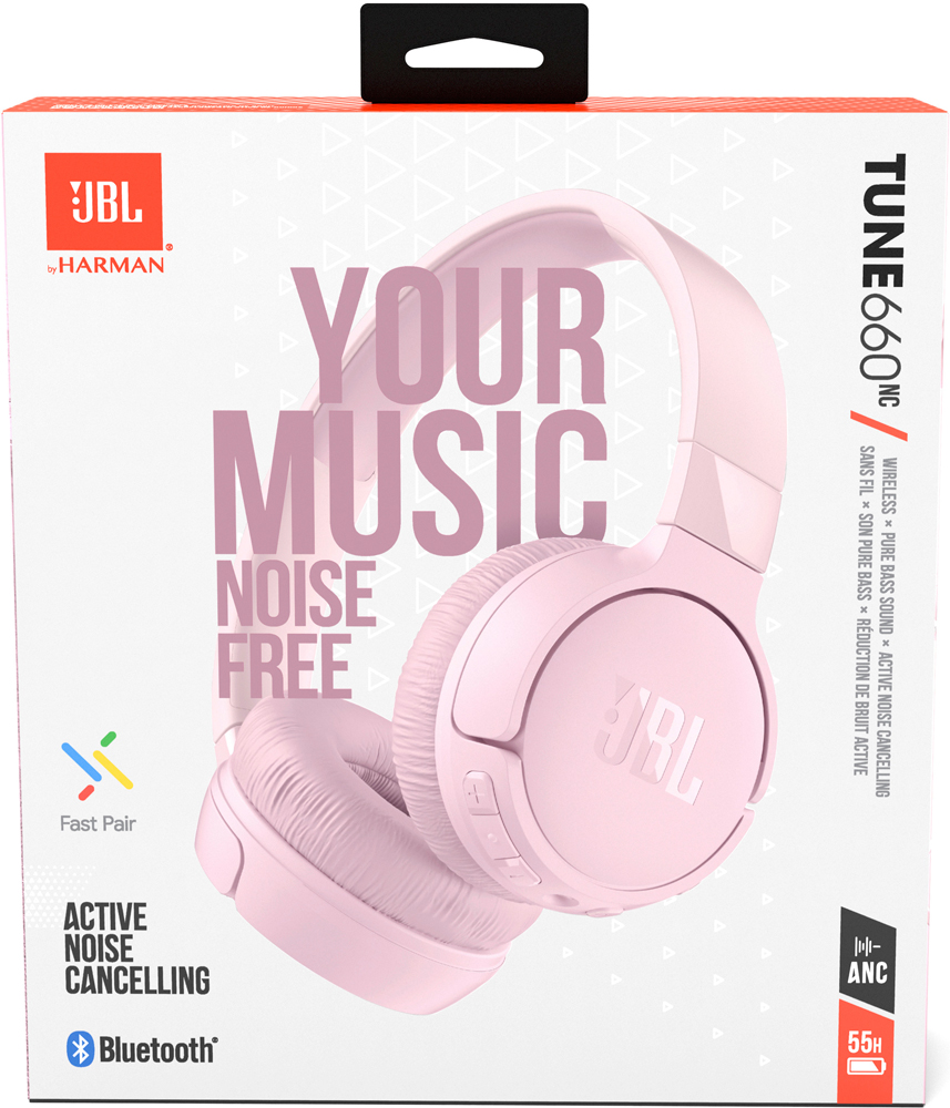 JBL TUNE 660BTNC накладные Pink
