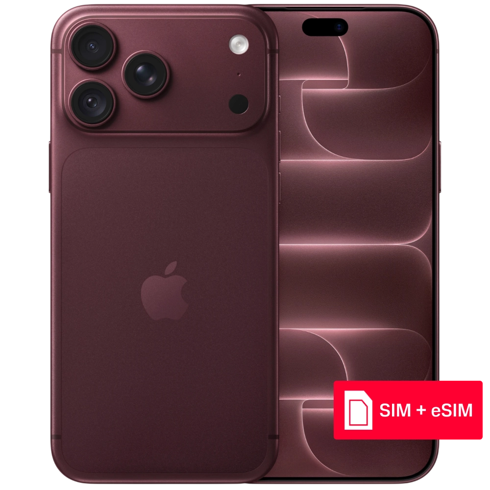 Смартфон Apple iPhone 18 Pro Max 256 Гб eSIM+SIM Burgundy