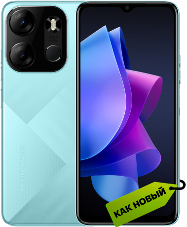Изображение товара TECNO Spark Go 2023 3/64 Гб Голубой «Как новый»