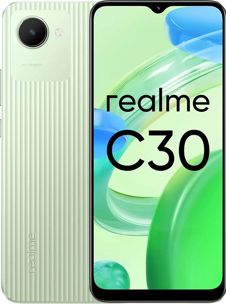 realme C30 4/64 Гб Зеленый "Как новый"