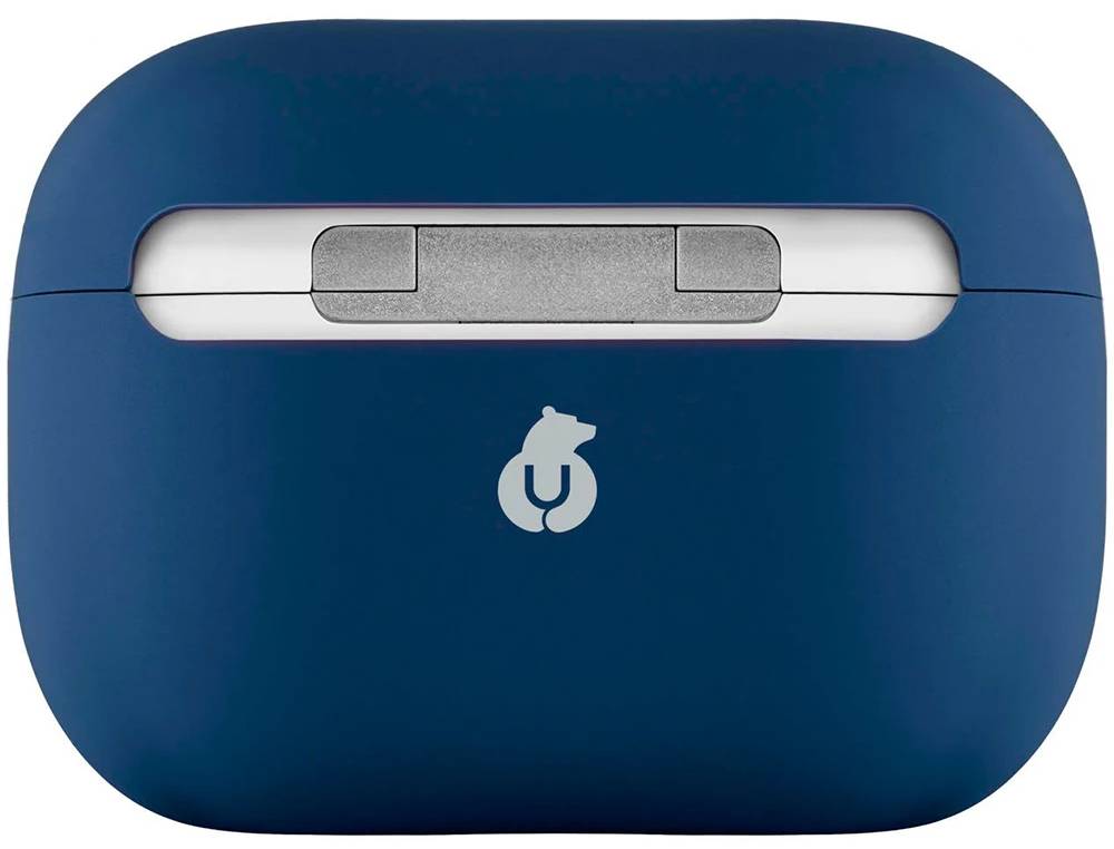 uBear Touch Pro Silicone Case для Airpods Pro 2 1,5 мм усиленный Темно-синий